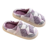 Pantuflas Suela Gruesa Antideslizante Mujer Acolchadas