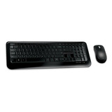 Teclado E Mouse Sem Fio Microsoft Desktop 850 Cor Preto