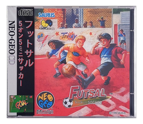 Futsal 5 On 5 Mini Soccer Neo Geo Cd Novo Lacrado