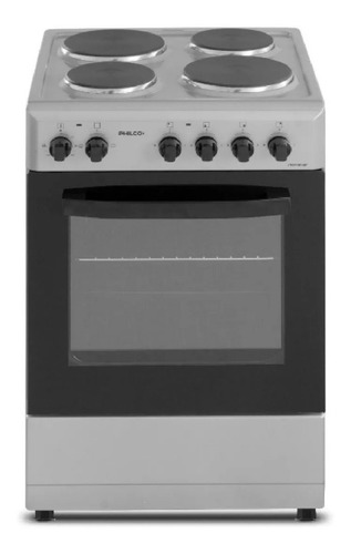 Cocina Philco Eléctrica 4 Hor  Plata 220v Puerta Con Visor