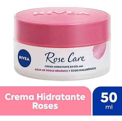 Crema Facial Hidratante En Gel Nivea Agua De Rosas 50ml Momento De Aplicación Día/noche Tipo De Piel Todo Tipo De Piel