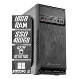 Pc Computador Cpu Intel Core I7 Ssd 480gb / 16gb Memória Ram