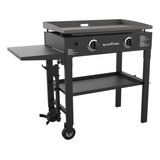 Asador Plancha Blackstone De 28'' Con Estante Lateral