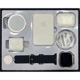 Kit 6en1 Apple, AirPods,magsafe,cargador,watch Ultra,cable