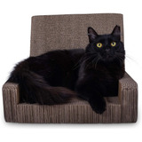 Purrfect Sofa Luxe Cat Lounger Y Cat Scratcher Toy Hecho De 