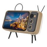 Bocina De Sonido Retro Tv Modeling Con Bluetooth Hd De 80 H