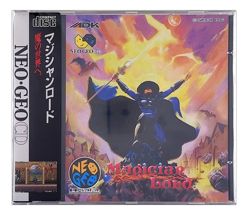 Magician Lord Neo Geo Cd Novo Lacrado