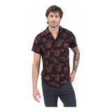 Camisa Hombre Bravo Jeans Fresh Negra T. S Al 2xl