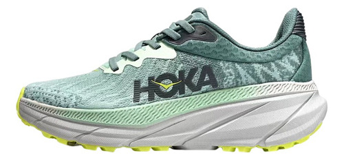 Hoka One One Challenger 7 Verde Azul Leia A Descrição