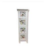 Mueble Lacado Infantil Cabinet 4 Cajones - S4263