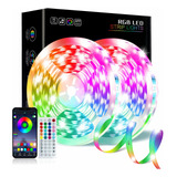 Tiras De Luz Led 20m Bluetooth App Control Rgb Música Luces