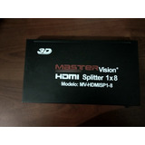 Splitter Hdmi 1x8   8  Pantallas Simultaneas 1080p 