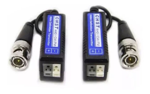 Balun Par Ahd Cvi Tvi Hd Cctv Cable Utp Camaras Seguridad