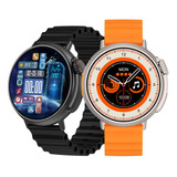 Relógio Masculino Redondo Social Smartwatch Ultra Nfc Novo
