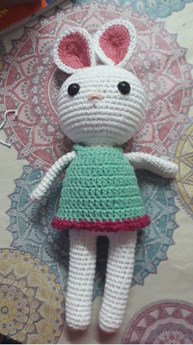 Coneja Amigurumi Tejido A Crochet