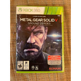 Metal Gear Solid 5 Ground Zeroes Para Xbox 360 * Pasti Games