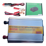 Inversor Power Inverter 500w 12v - 110v Transformador