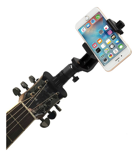 Atril Pinza Soporte Holder Guitarra Música Pedestal Grabar