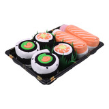 Conjunto De Meias Médias De 3 Pares De Sushi Funny Sprinkles