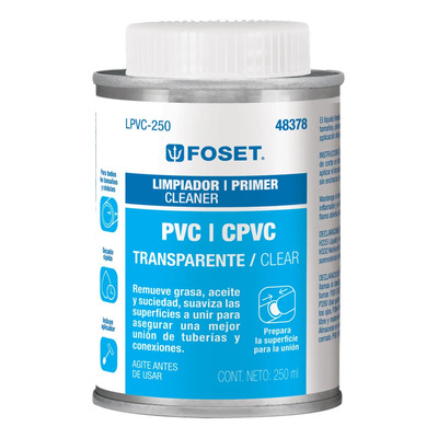 Limpiador Para Pvc Y Cpvc En Lata, 250ml