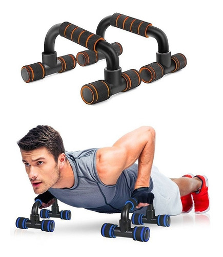 Equipamento Para Flexão Barra Apoio Push Up Treino Completo