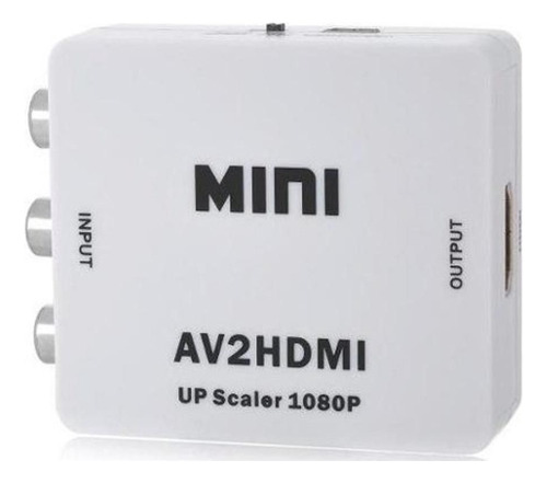 Adaptador Conversor  Rca Video Composto Av P/ Hdmi - Av2hdmi