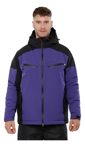 Campera Impermeable Montagne Crom Hombre Termica