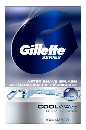 Locion Gillette Series Coolwave After Shave Americano Full!!