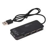 3puerto Usb2.0 Hub Y Adaptador Externo De Micrófono De