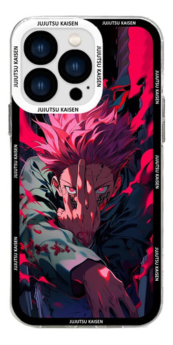Funda De Teléfono Anime Jujutsu Kaisen Para iPhone 15 14 13