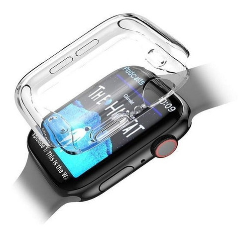 Protector Case Mica Transparente Compatible Con Apple Watch