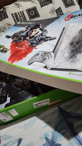 Microsoft Xbox One X 1tb Gears 5 Limited Edition Bundle Cor  Cinza