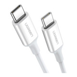 Cabo Dados Ugreen Us264 Usb Tipo C P Usb Tipo C 2.0 1m Cor Branco