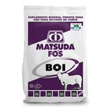 Sal Mineral Bovinos De Corte Fós Boi 30kg - Matsuda