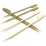 Pinchos De Madera De Bamb De 10 Pulgadas Para Palillos De M