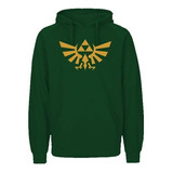 Sudadera The Legend Of Zelda Trifuerza Hoodie Gamer