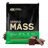 Serious Mass 12 Lb - Optimum Nutrition Sabor Chocolate