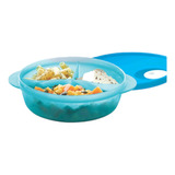 Tupperware Recipiente Cristal Flash Con Divisiones Lunch