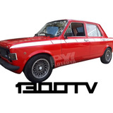 Calco Franja Fiat Iava 128 Tv 1300 Completo - Ploteoya