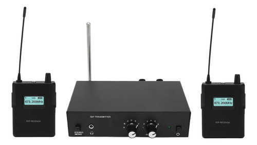 Retorno In Ear Palco Monitor Sem Fio Uhf Wireless Anleon S2 - 02 Receptores