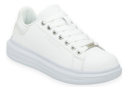 Zapatillas Urbana Head Mujer Blancas Plataforma Paris