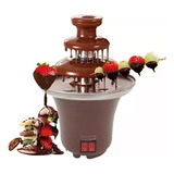 Fuente Chocolate Liquido Fondue 3 Pisos Postres Hogar Fiesta