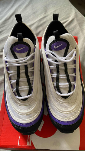 Nike Air Max 97 Blanco Y Morado