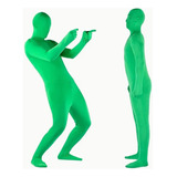 Disfraz De Cuerpo Completo Hombre Verde Unisex Para Halloween O Cosplay Adultos 