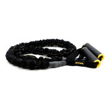 Banda Elastica Tubo De Resistencia Ziva Light Agarre Color Negro/amarillo