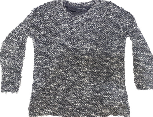 Sweater Primark Talle 38/ M Abrigado Blanco-negro Importado