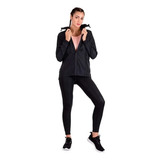 Conjunto C/calza Topper Running Mujer Wv W Negro Cli