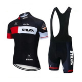 Tricota + Calza Corta Strava Negro Envio Gratis / Importhans