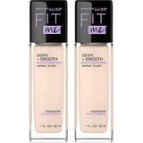 Maybelline New York - Fit Me Dewy + Base Lisa, 105 Fair Mar.