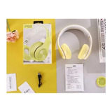 Auriculares Bluetooth Inalámbricos Plegables De Primera Calidad - Color Amarillo